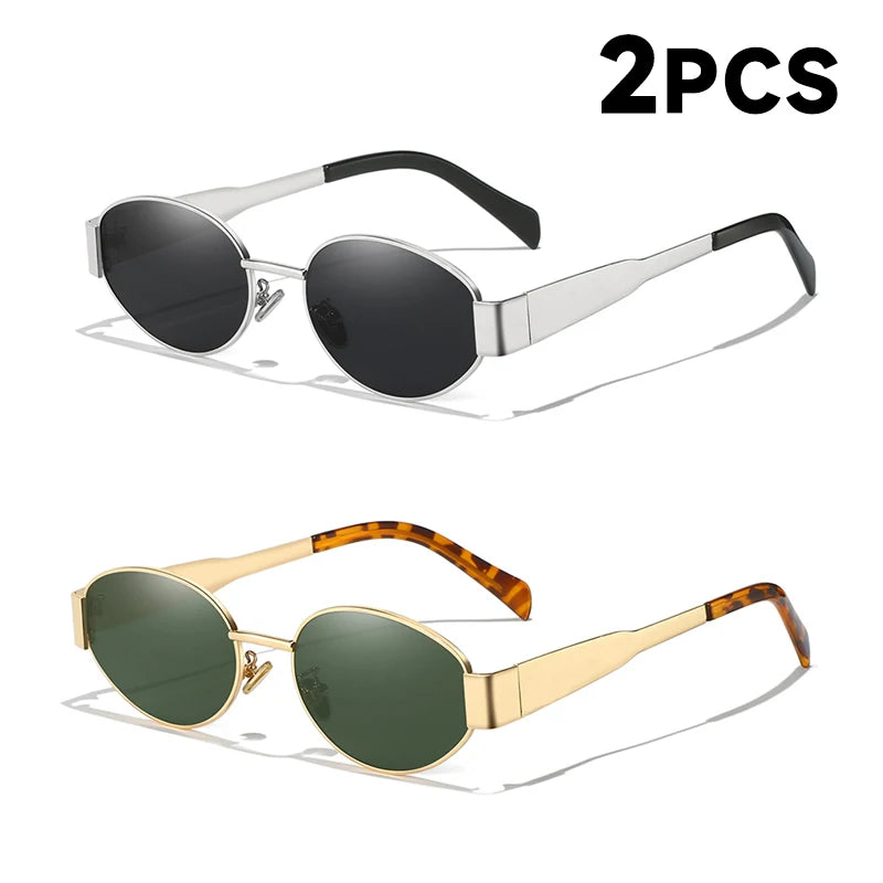 Unisex Oval Sunglasses