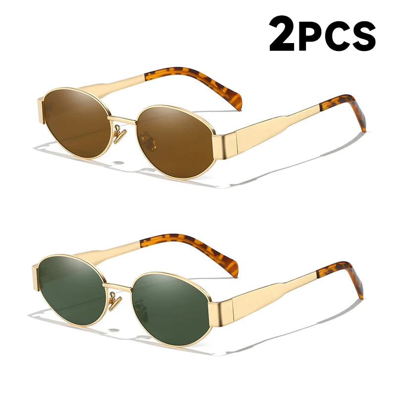 Unisex Oval Sunglasses