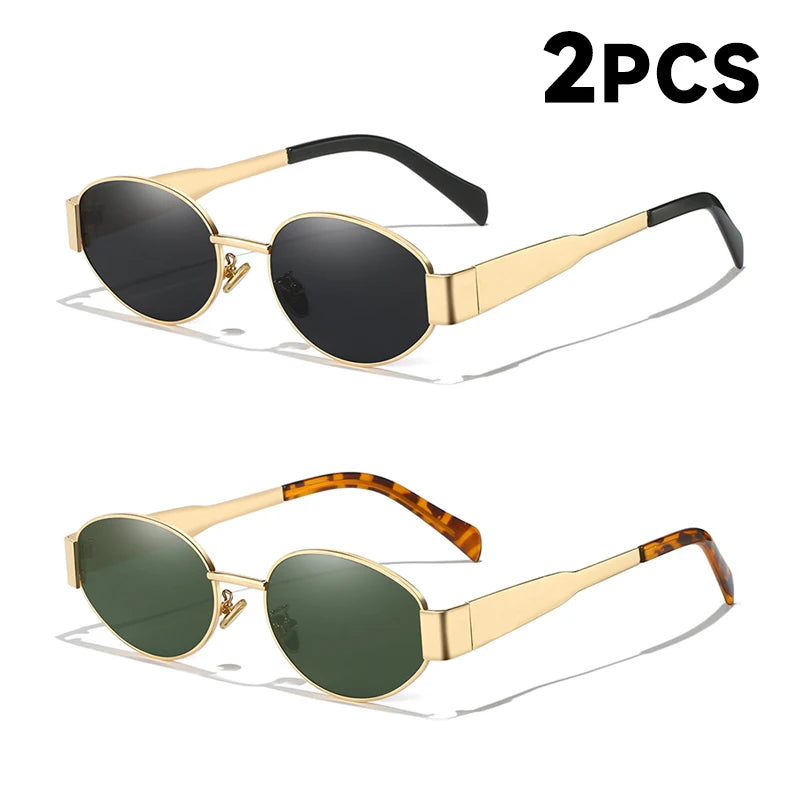 Unisex Oval Sunglasses