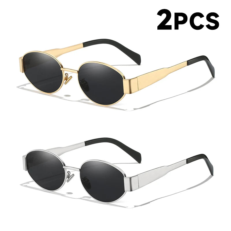 Unisex Oval Sunglasses