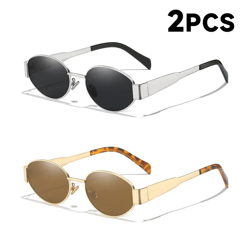 Unisex Oval Sunglasses