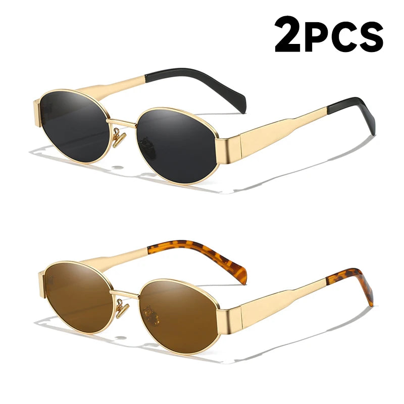 Unisex Oval Sunglasses